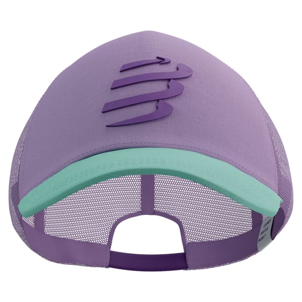 Casquette trail COMPRESSPORT TRUCKER CAP LUPINE PURPLE/EGGSHELL BLUE