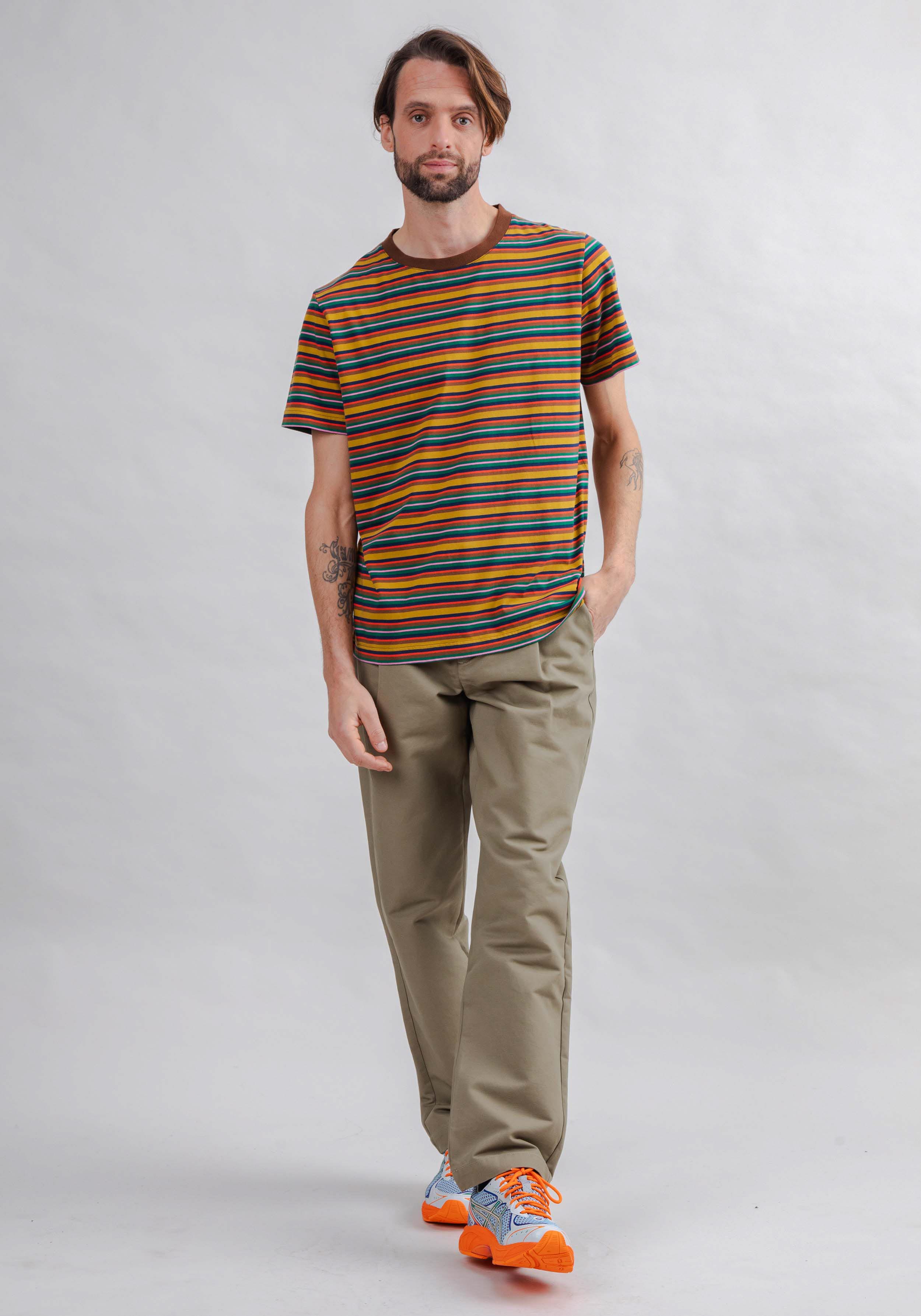 Brava Fabrics T-Shirt Stripes Multicolor
