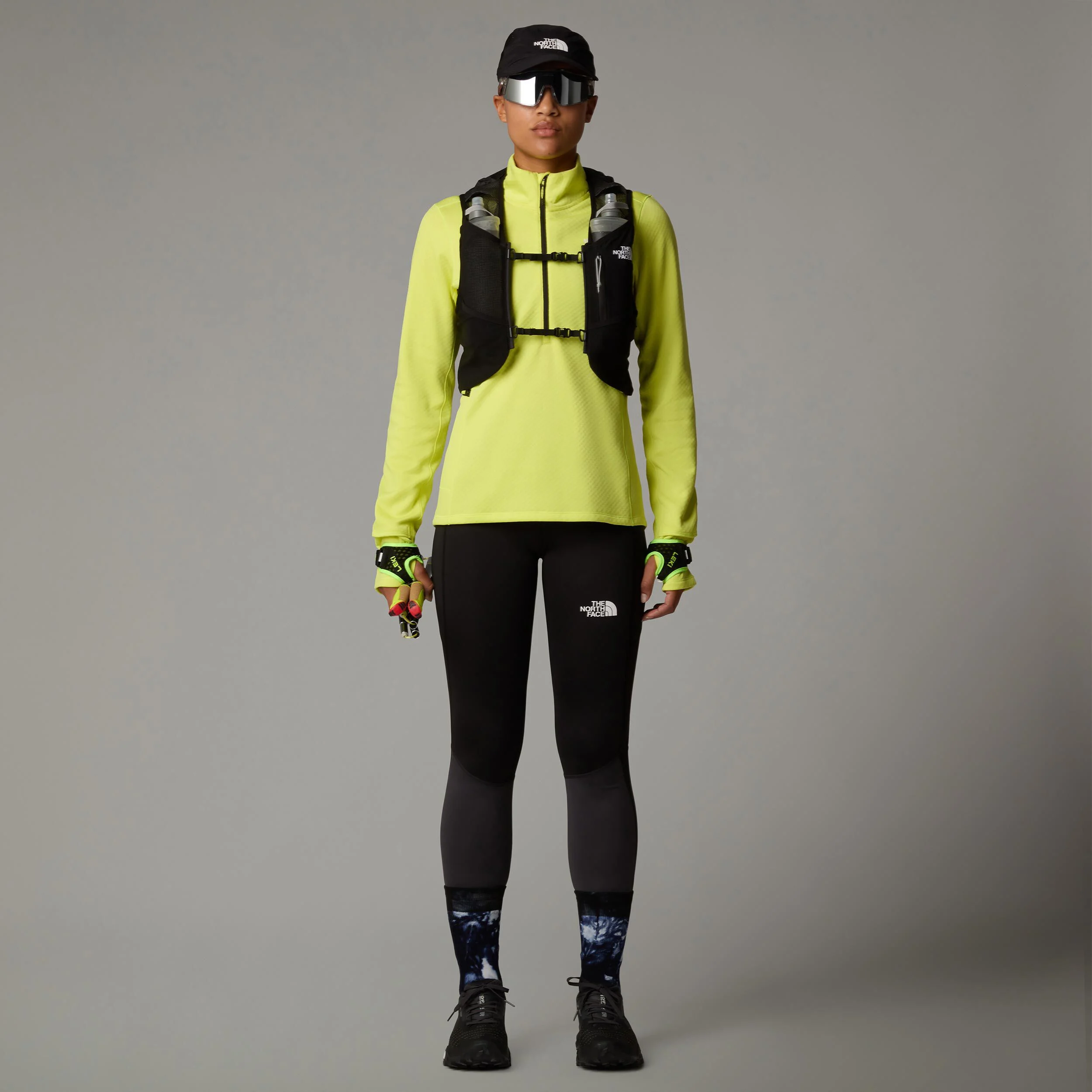 The North Face Sunriser Run Vest 8 Sac À Dos - Noir , Blanc