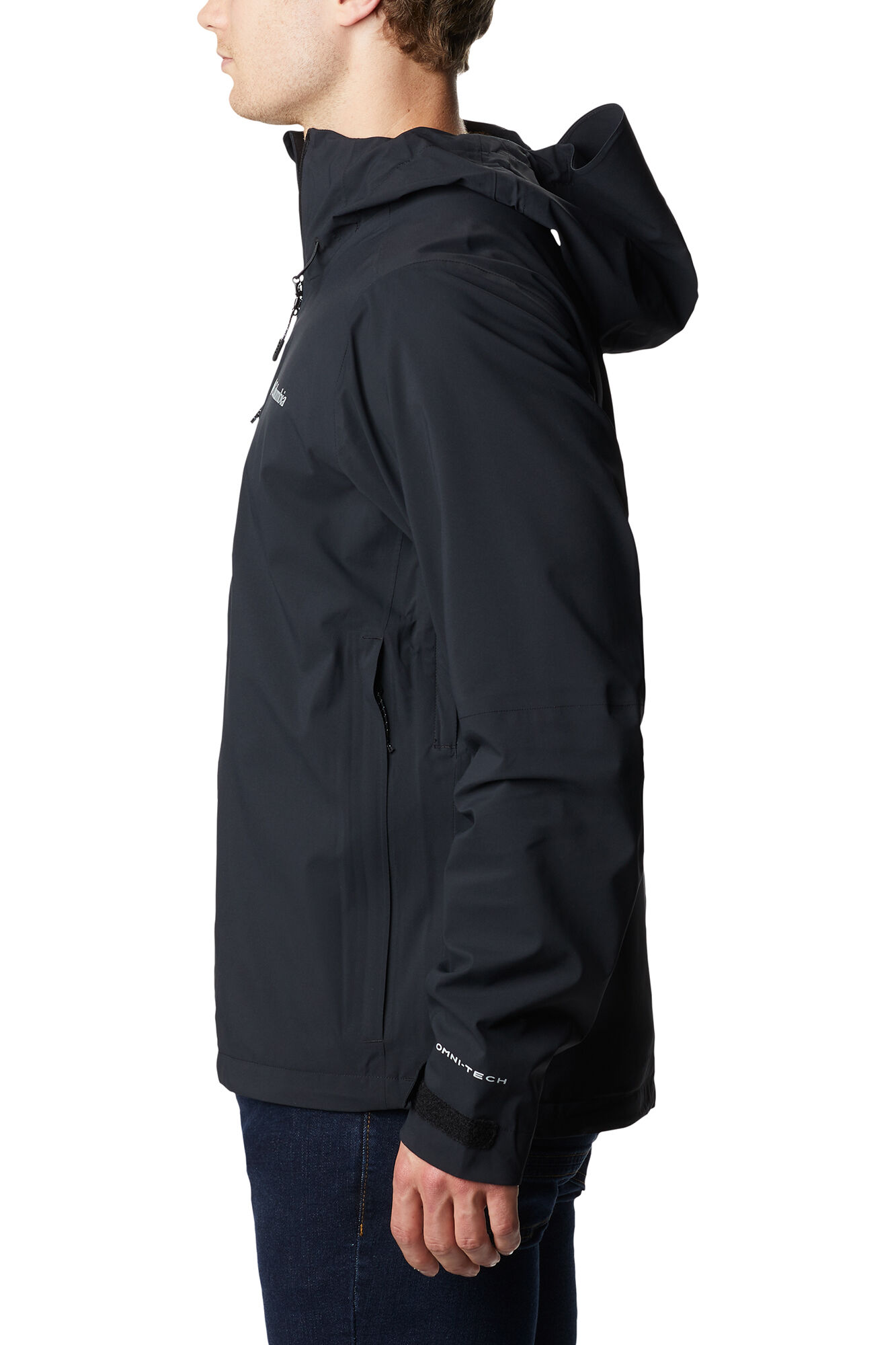 Jaqueta impermeável Columbia Ampli-Dry™ - Preta