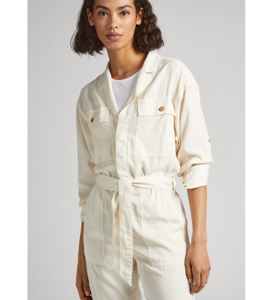 Macacão Georgia da Pepe Jeans, branco
