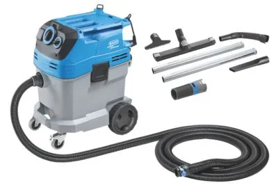 BAIER Robust tør og våd industri støvsuger med automatisk TACT filterrense system. Klasse L
