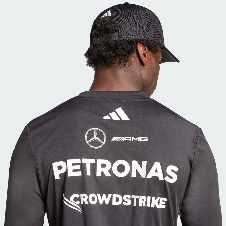 Adidas Maillot pilote manches longues noir Mercedes - AMG Petronas Formula One Team