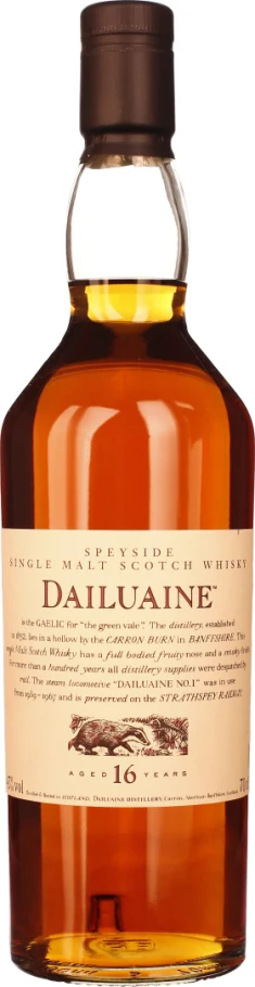 DAILUAINE 16 YEARS SINGLE MALT 70CL