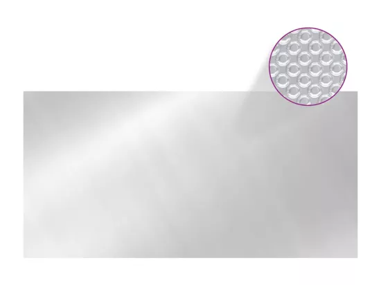 Couverture de piscine Argenté 732x366 cm PE