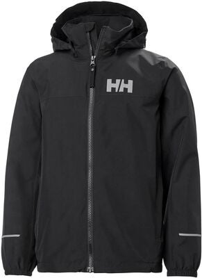 Helly Hansen JR Juell Regnjakke, Black
