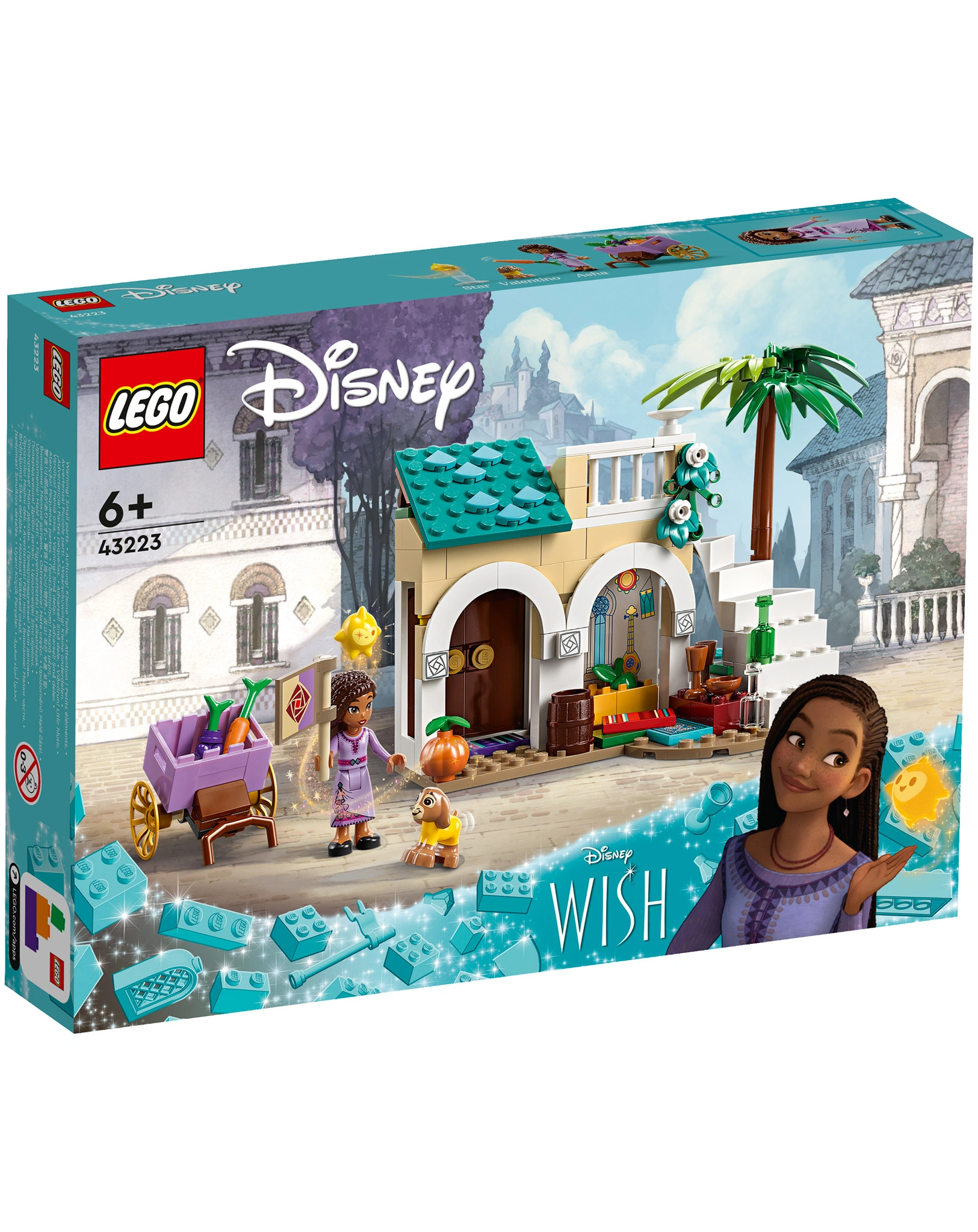 LEGO®  Princess 43223 Asha in der Stadt Rosas