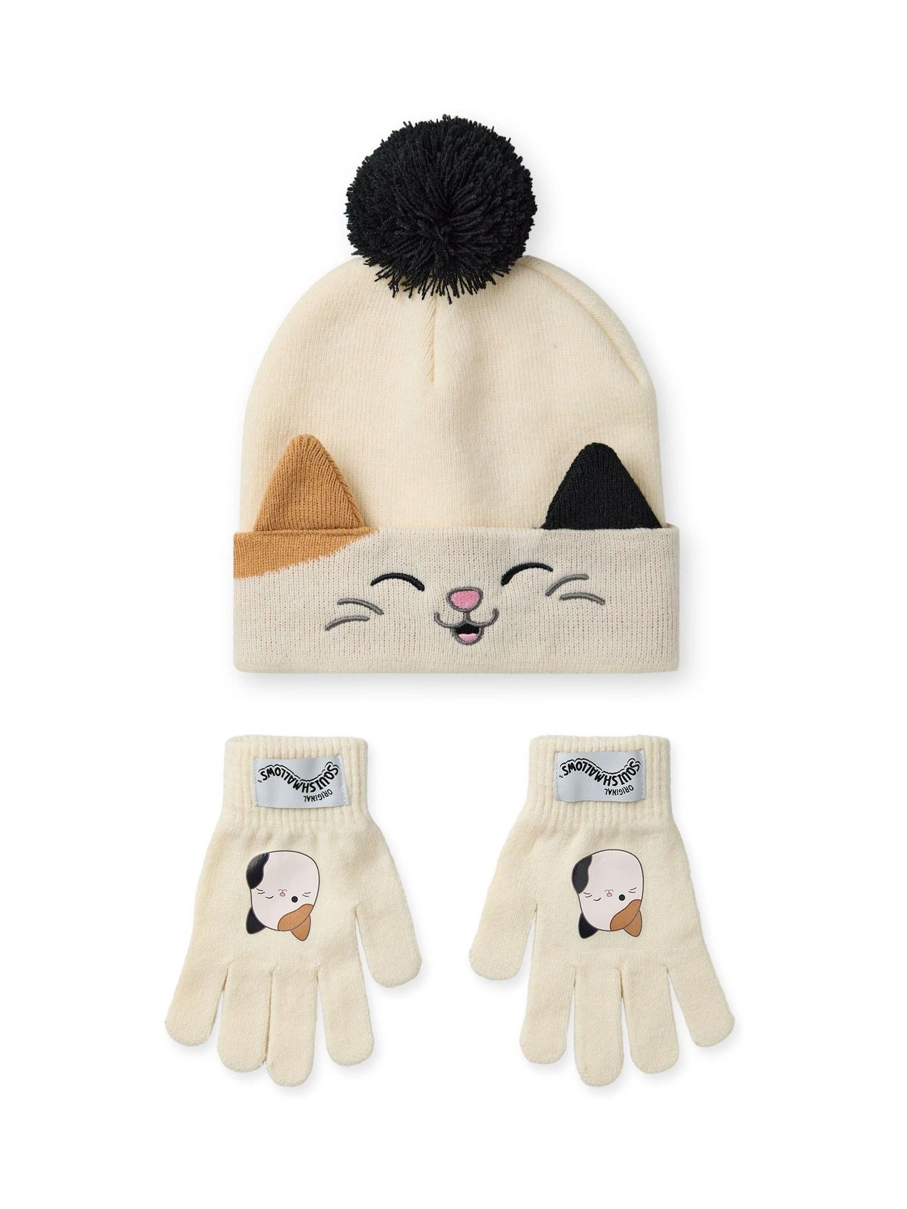 Vanilla Underground Squishmallows Meisjes Winter Hoeden en Handschoenen Set