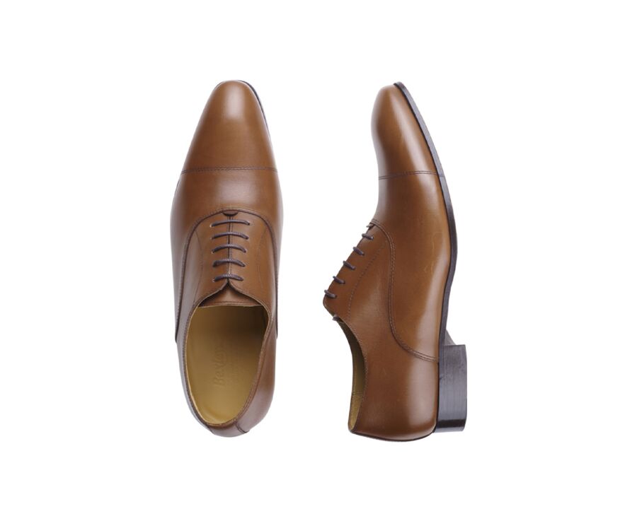 Richelieu homme Chocolat semelle cuir - BRISBURY