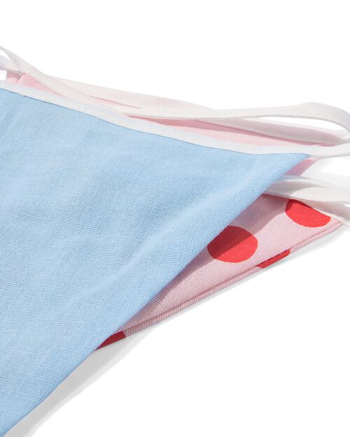guirlande drapeaux textile 8m
