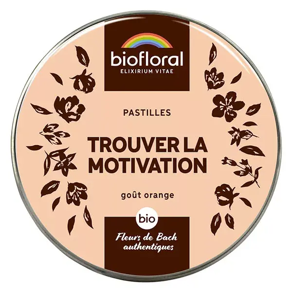 Pastilhas Biofloral Find Motivation Organic Emotion 50g