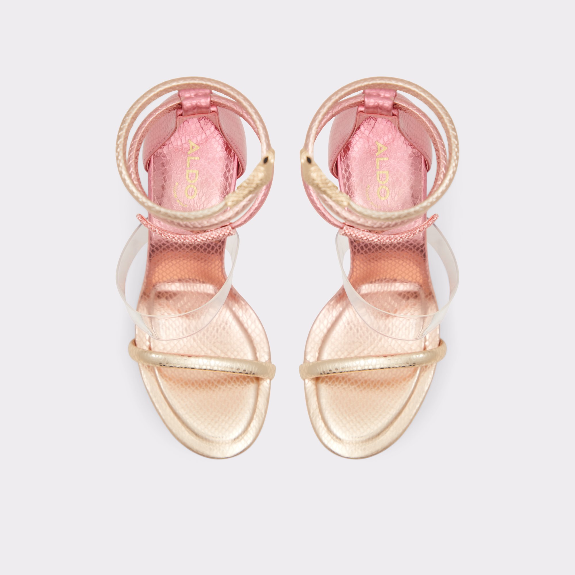 Minerva Metallic Multi Women Strappy Sandals