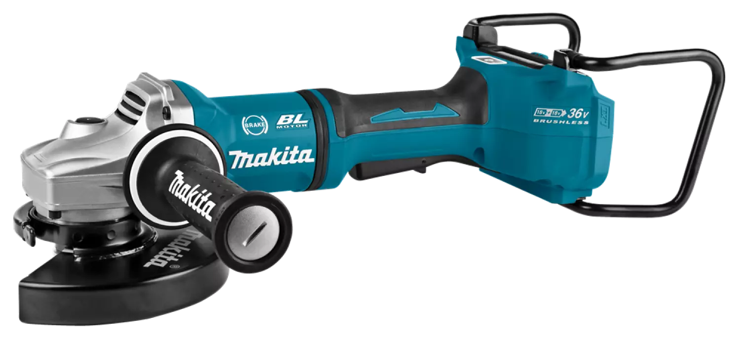 Makita DGA701ZKU1 LXT 36V (2x18V) Li-Ion Accu Haakse slijper body in koffer - 180mm