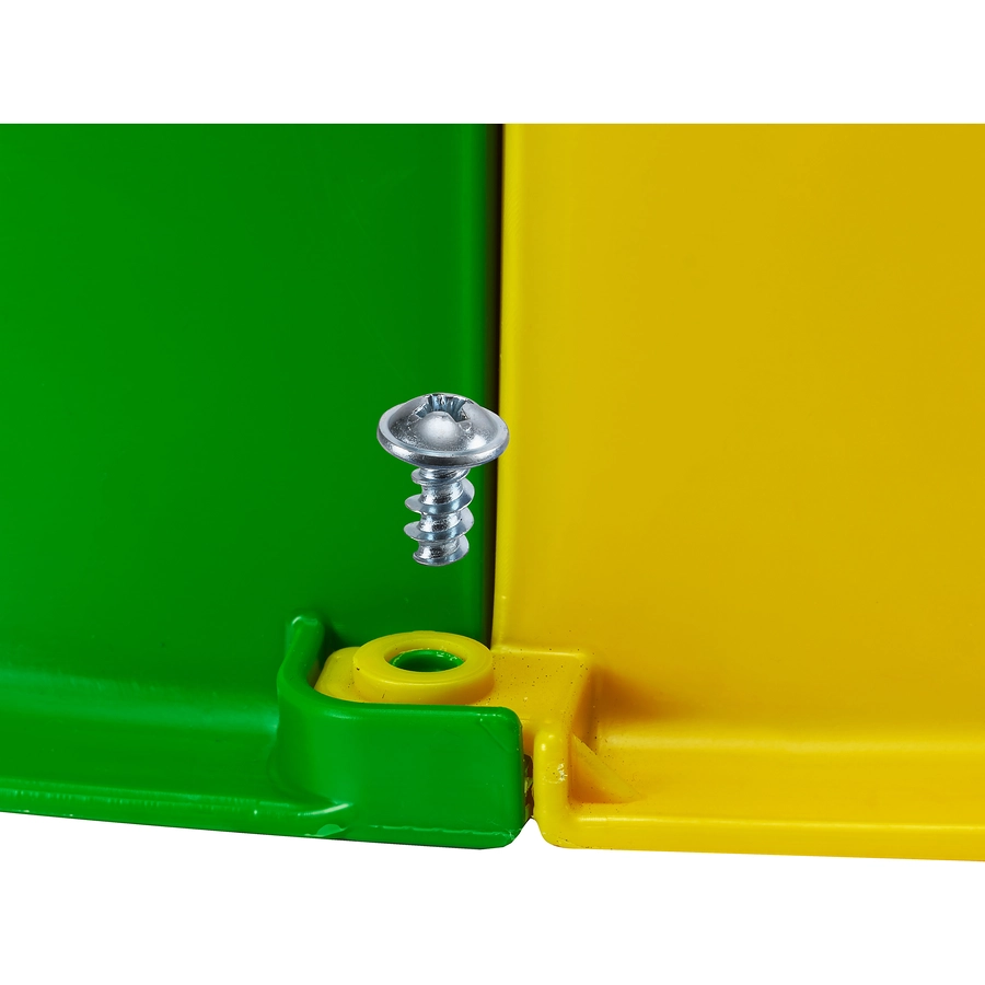 Twipsolino Sandkasten ohne Abdeckplane outdoor grün  gelb