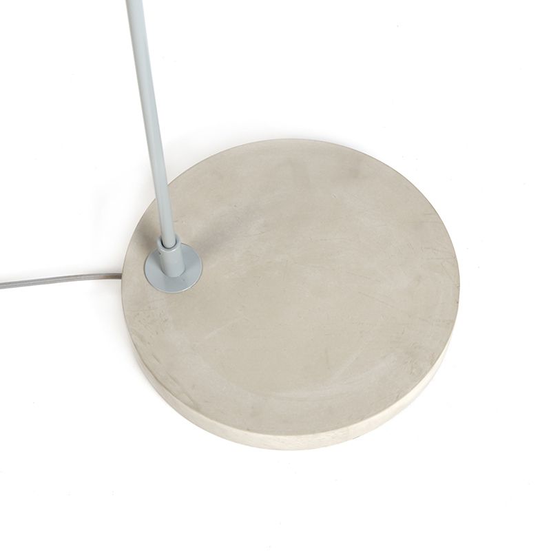 Smart booglamp staal met grijs incl. wifi A60 - Bend