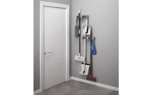 Metaltex Hang-Up Klemmleiste für Besen