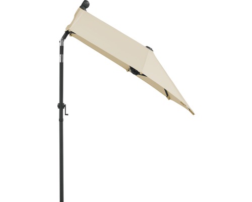 Schneider Salerno Mezza parasol, 150 x 150 cm, naturel