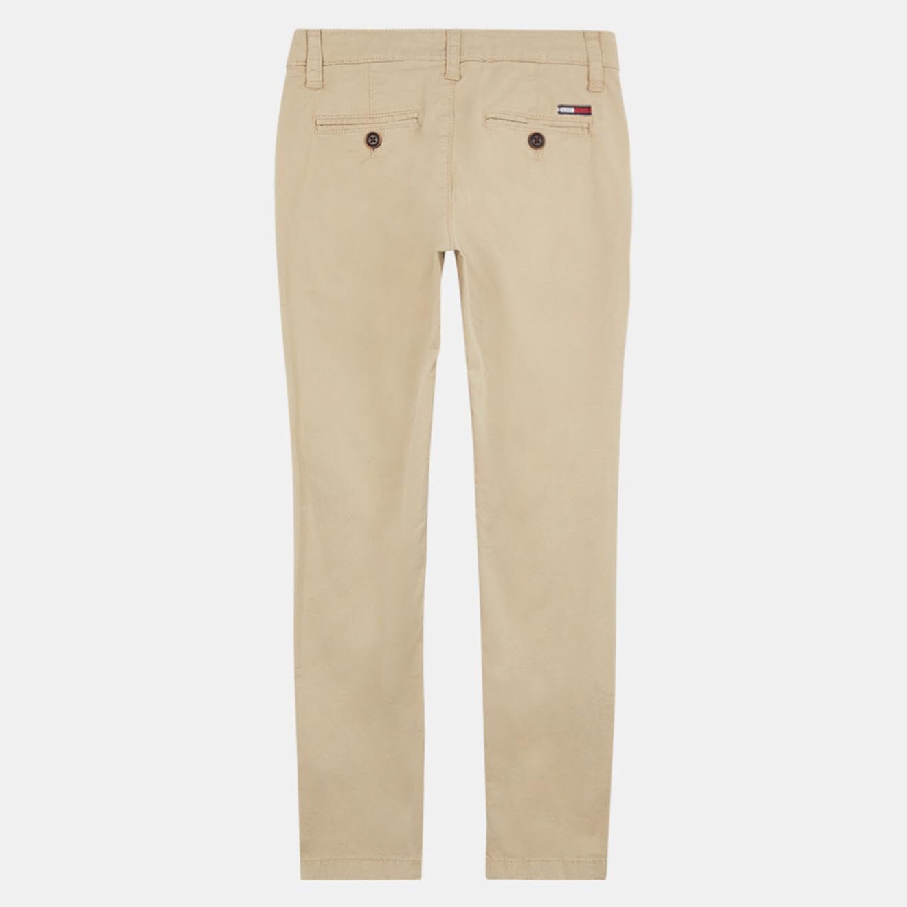 Tommy Hilfiger Pantalon chino en Toile de coton flex beige
