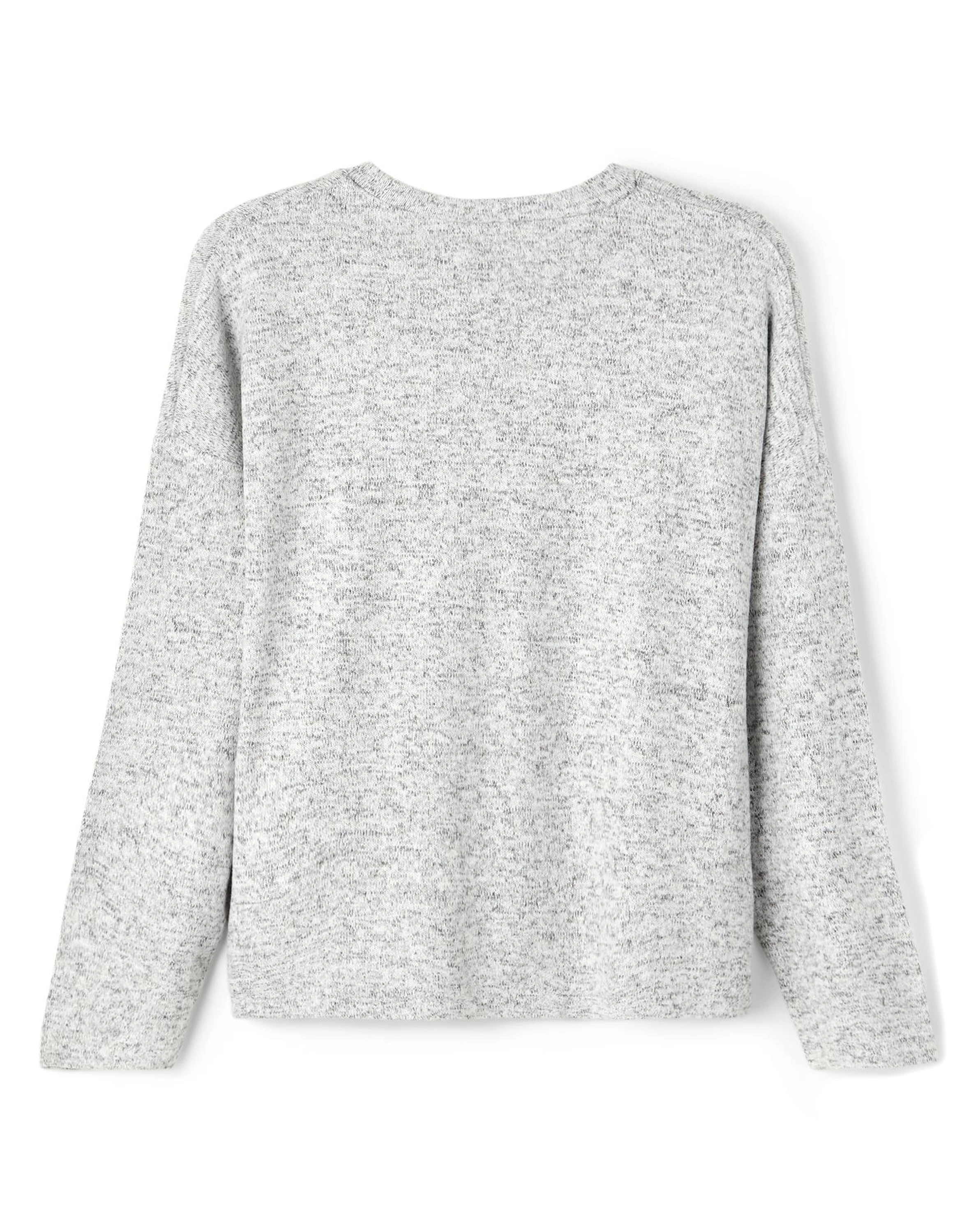 Strickpullover NKFVICTI in grey melange
