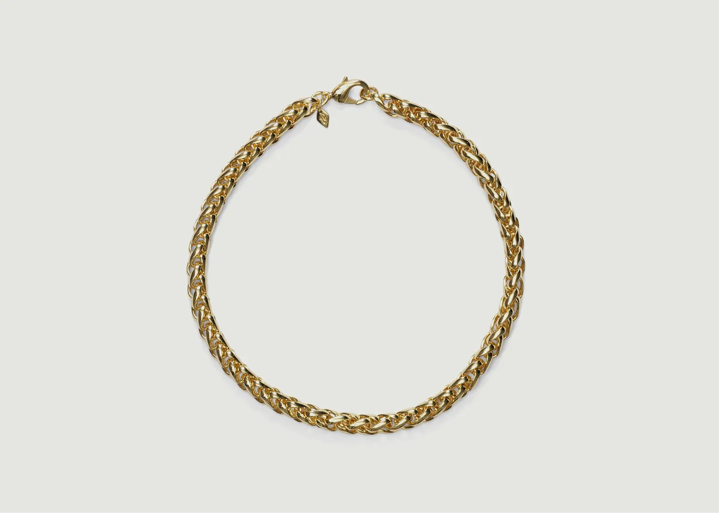 Collier chaîne plaqué or Liquid Anni Lu