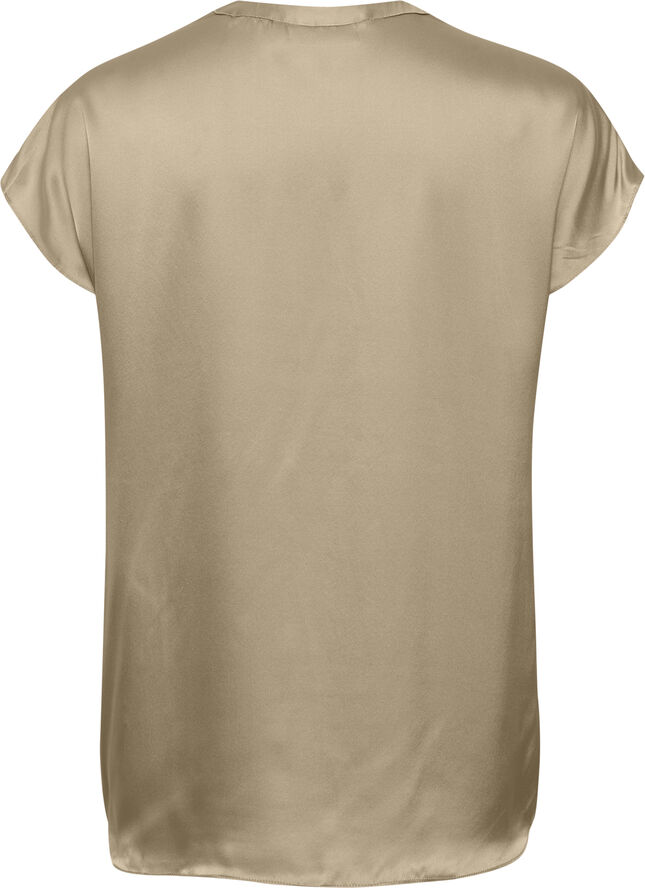 InWear LiraIW Leonore Top Premium - 100% Silk Cobblestone