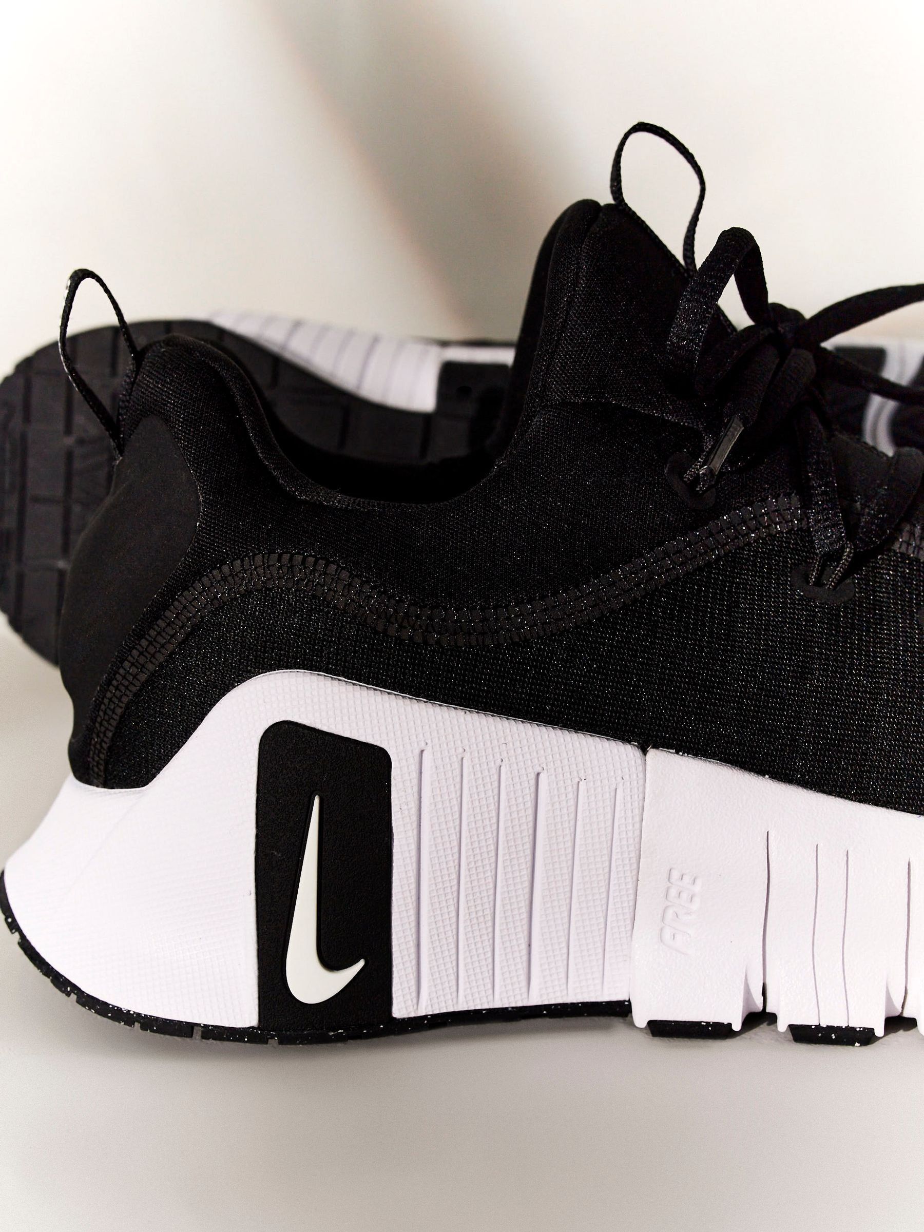 Zwart/wit - Nike Free Metcon 6 sneakers
