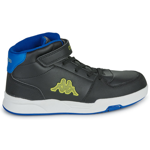 Kappa - OSCAR MID KID EV - Noir / Bleu / Jaune