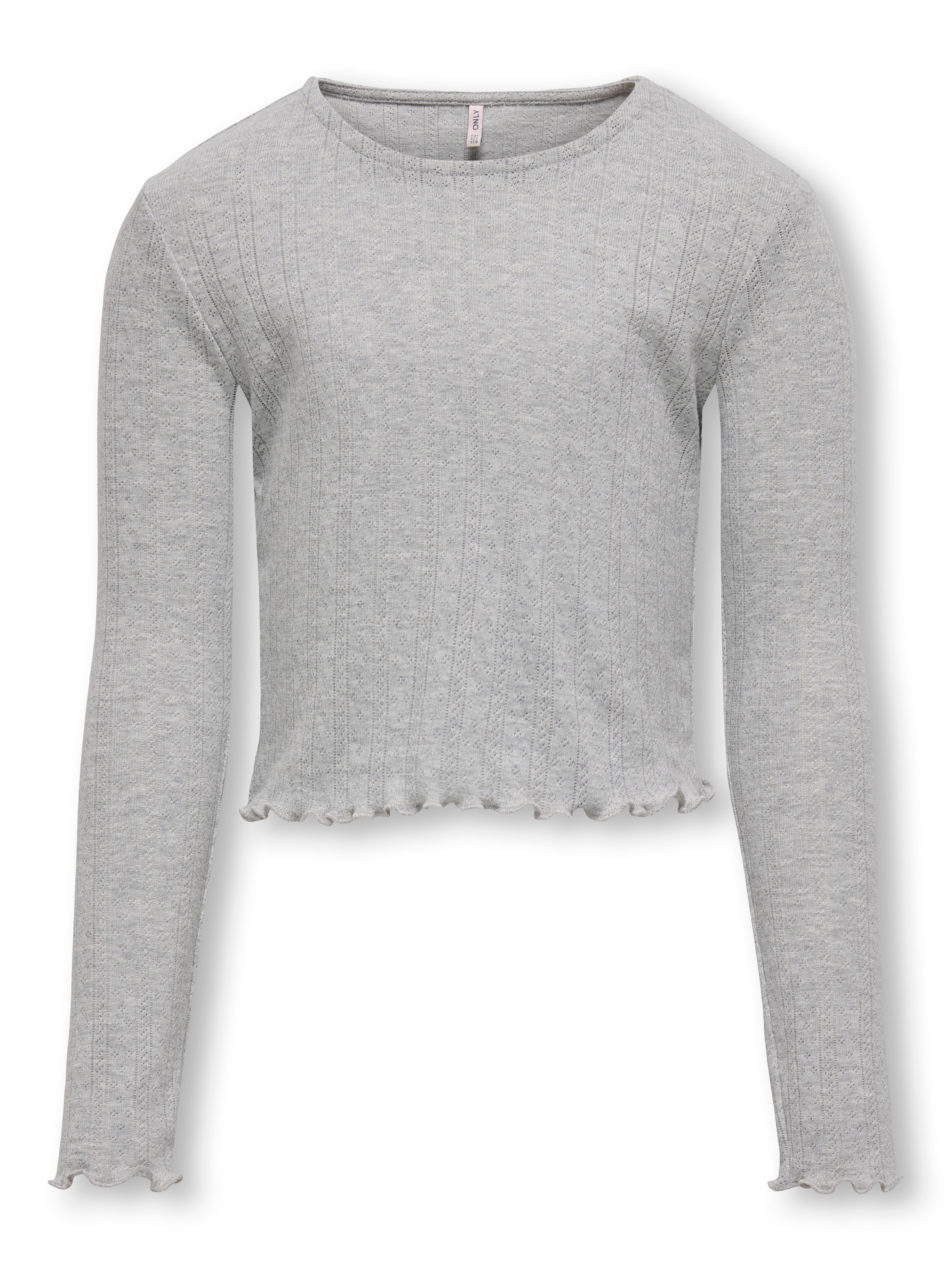 KOGCARLOTTA Top Light Grey Melange