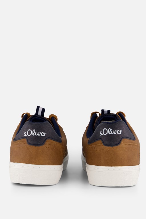 S.Oliver Sneakers cognac Synthetisch