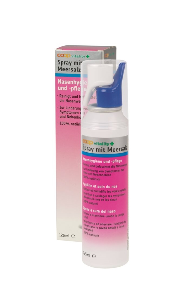 Coop Vitality Spray mit Meersalz Spray Fl 125 ml