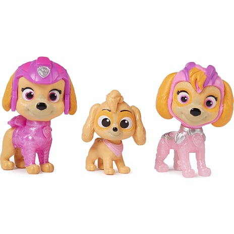 Paw Patrol Movie 2 Skye Evolution figurer 3-pak