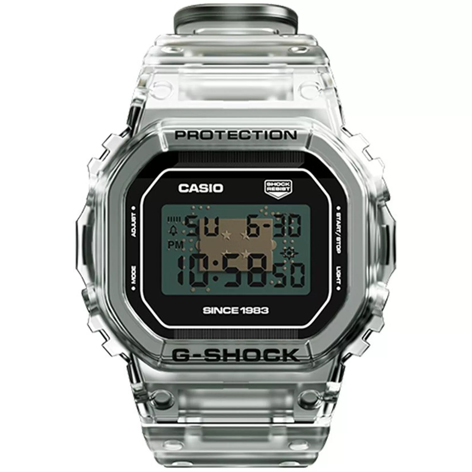 Casio G-Shock 40th Anniversary Clear Remix DW-5040RX-7ER