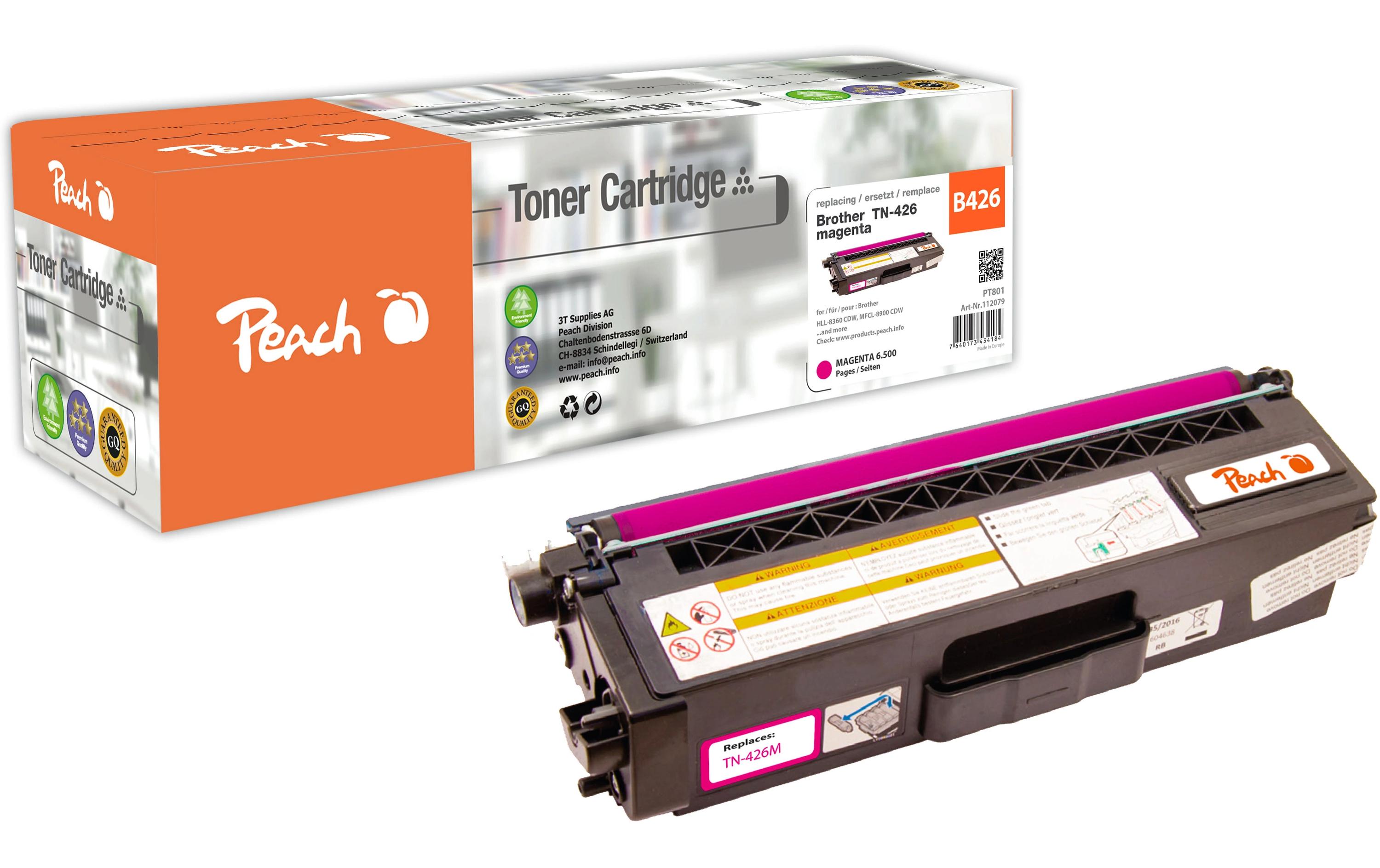 Toner Brother TN-426 Magenta<br>Druckerpatrone, Magenta