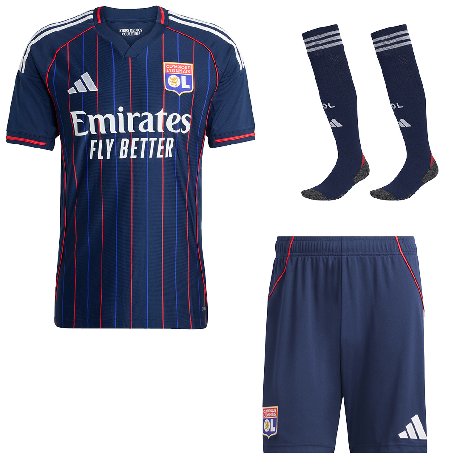 adidas Olympiqe Lyon Uit Tenue 2025/2026