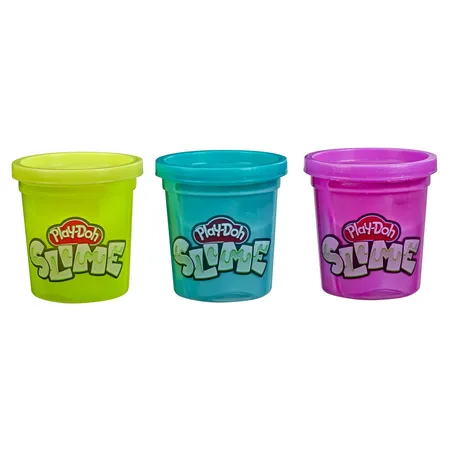 Play Doh Slime 3er Pack, 1 Set, 2-fach sortiert