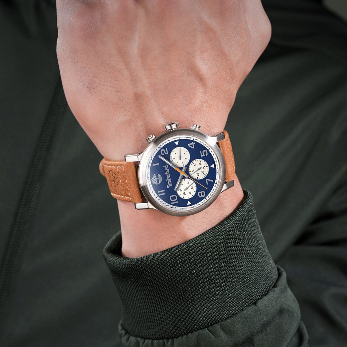Montre Timberland Pancher cadran bleu