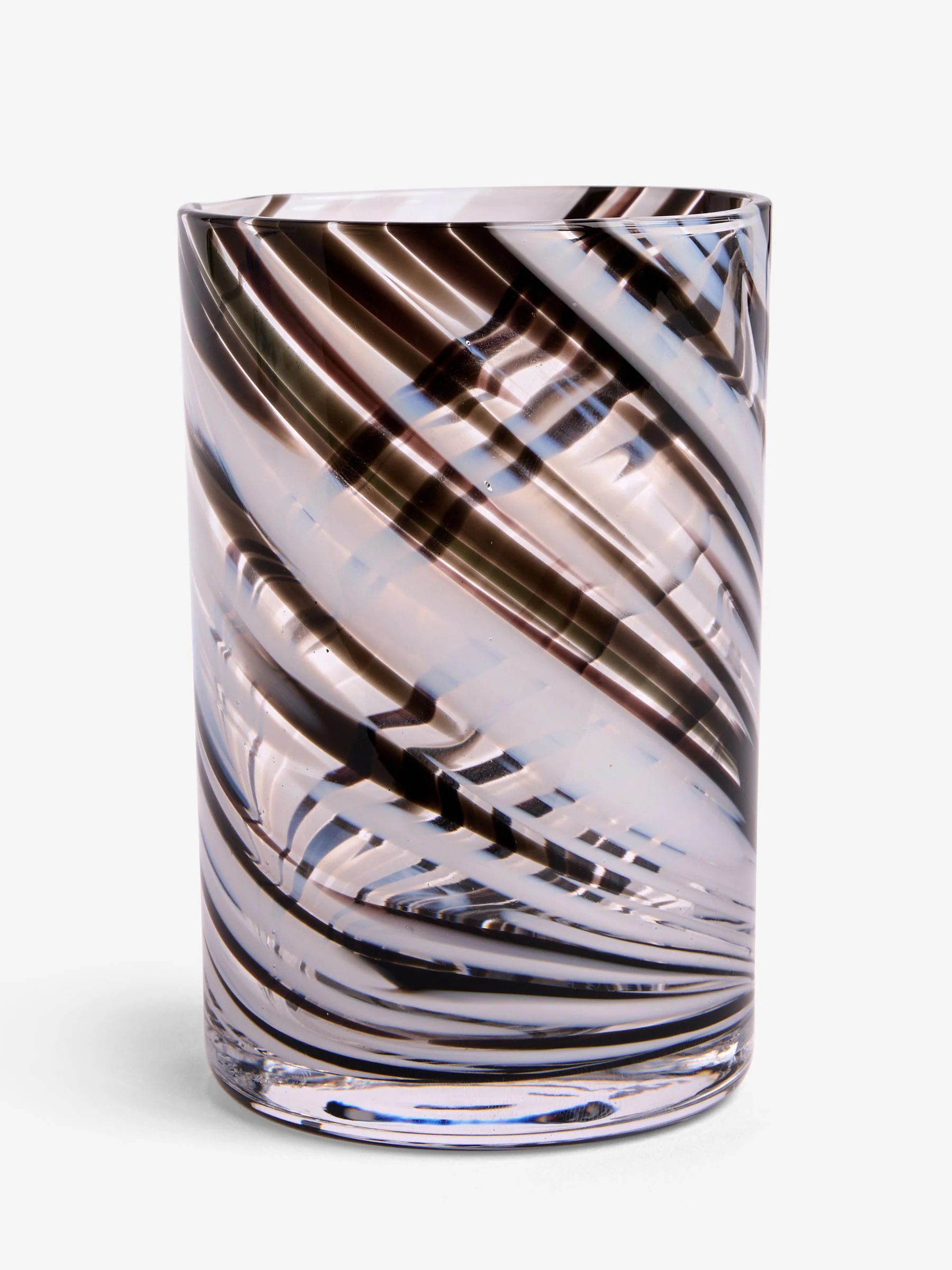 Set of 2 Confetti Swirl Tumbler Glasses