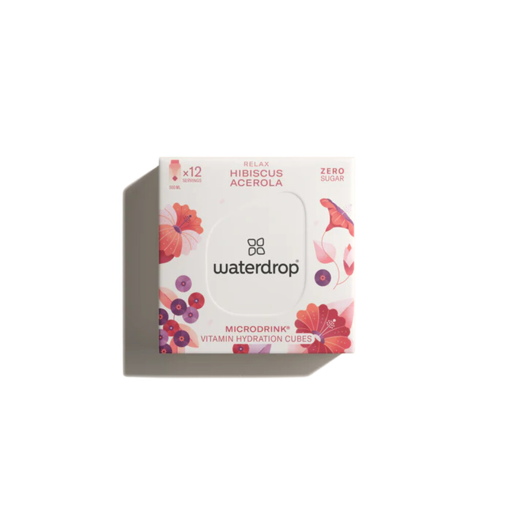 Waterdrop Microdrink Hydratatieblokjes Relax12 stuks