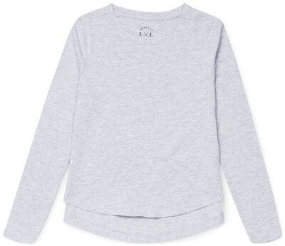 Luca & Lola Alfonsia Topp 2-pack, Grey Melange/White