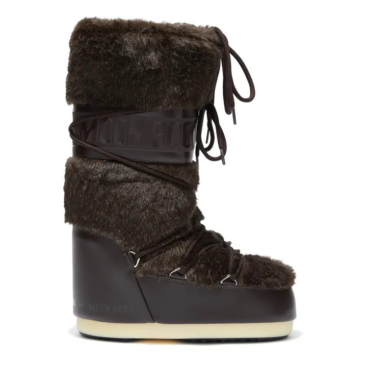 Moon Boot Moon Boot Icon Faux Fur | Marron