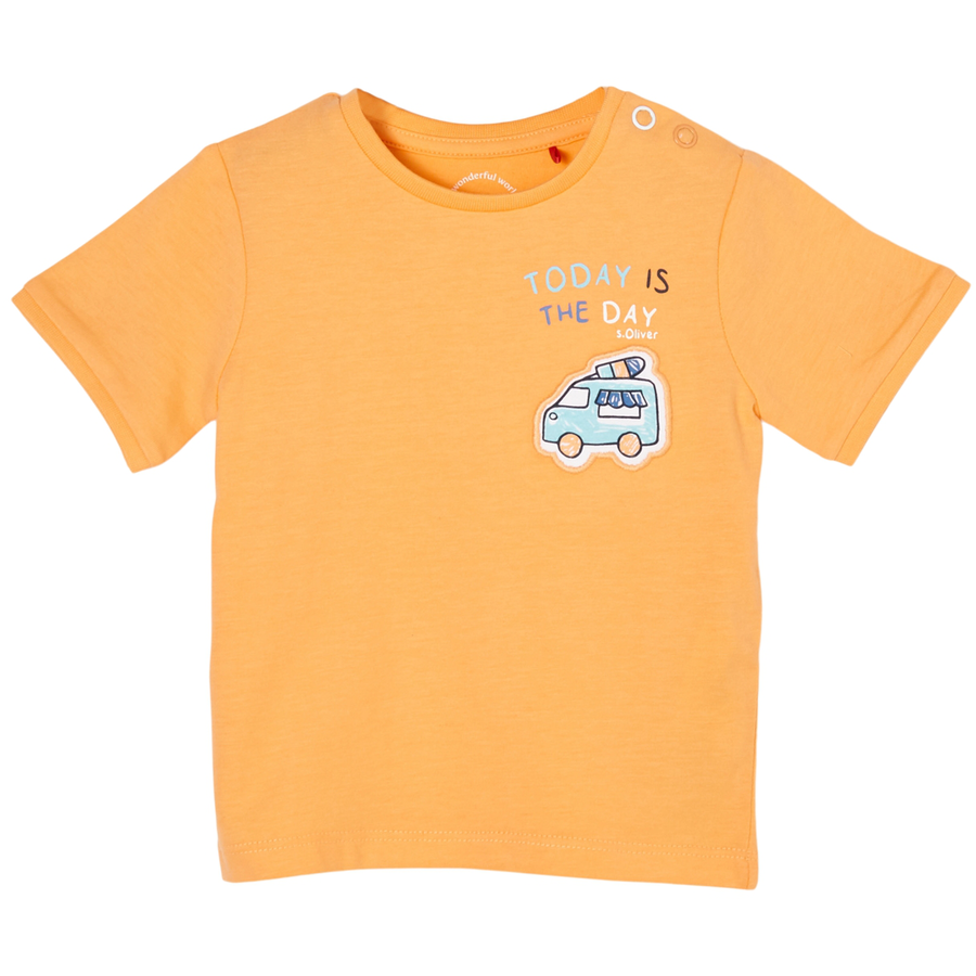 s.Oliver T-Shirt light orange