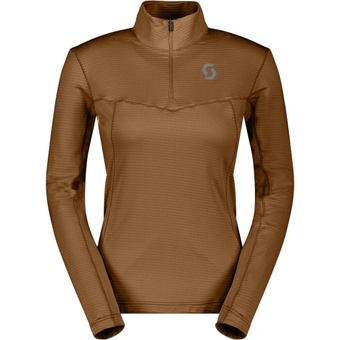Scott Defined Light  Langarmshirt Light Bread Brown Damen