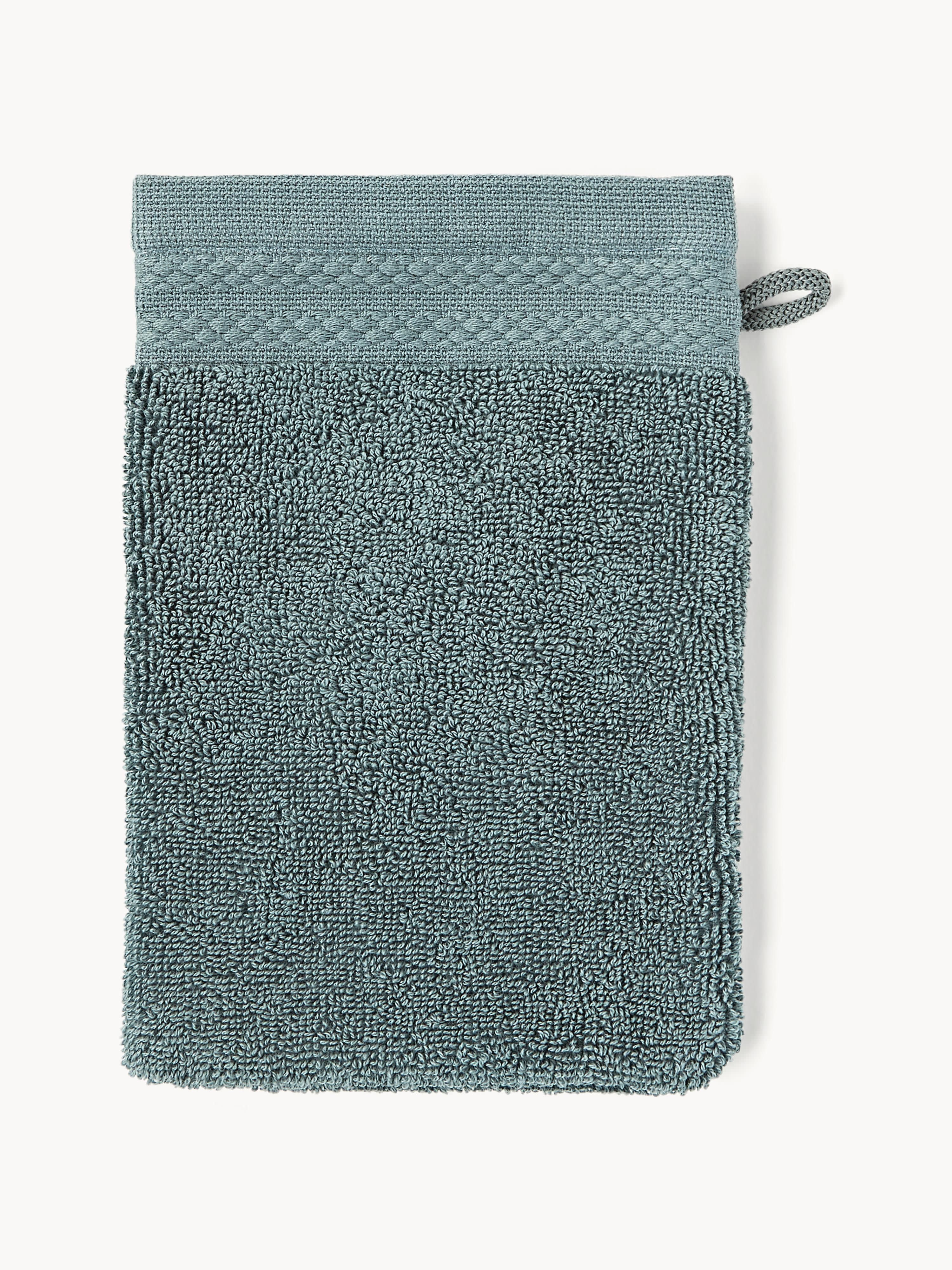 Washandschoenen Premium van biologisch katoen, 2 stuks