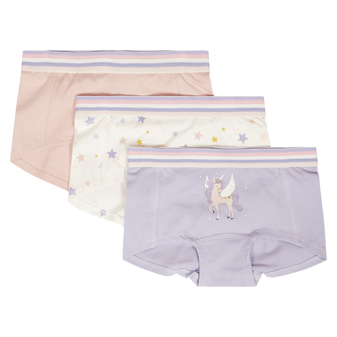 Boxer 3pk Unicorn Star