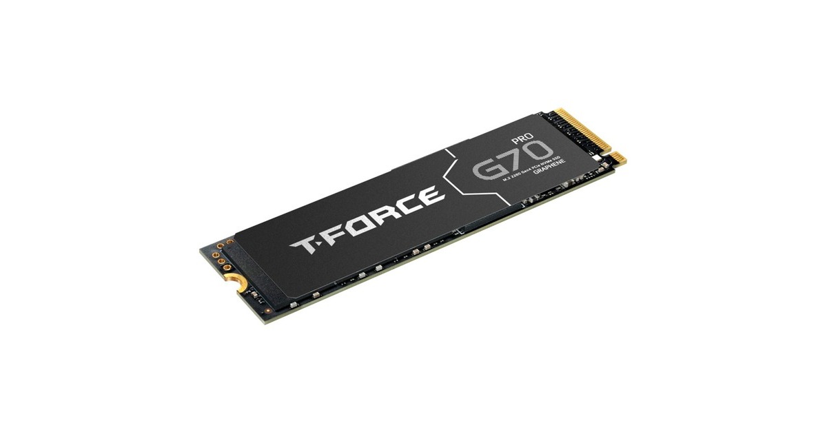 Team GroupT-FORCE G70 Pro 2 TB SSD  (PCIe 4.0 x4 | M.2 2280 | Grafeen-Heat Sink)
