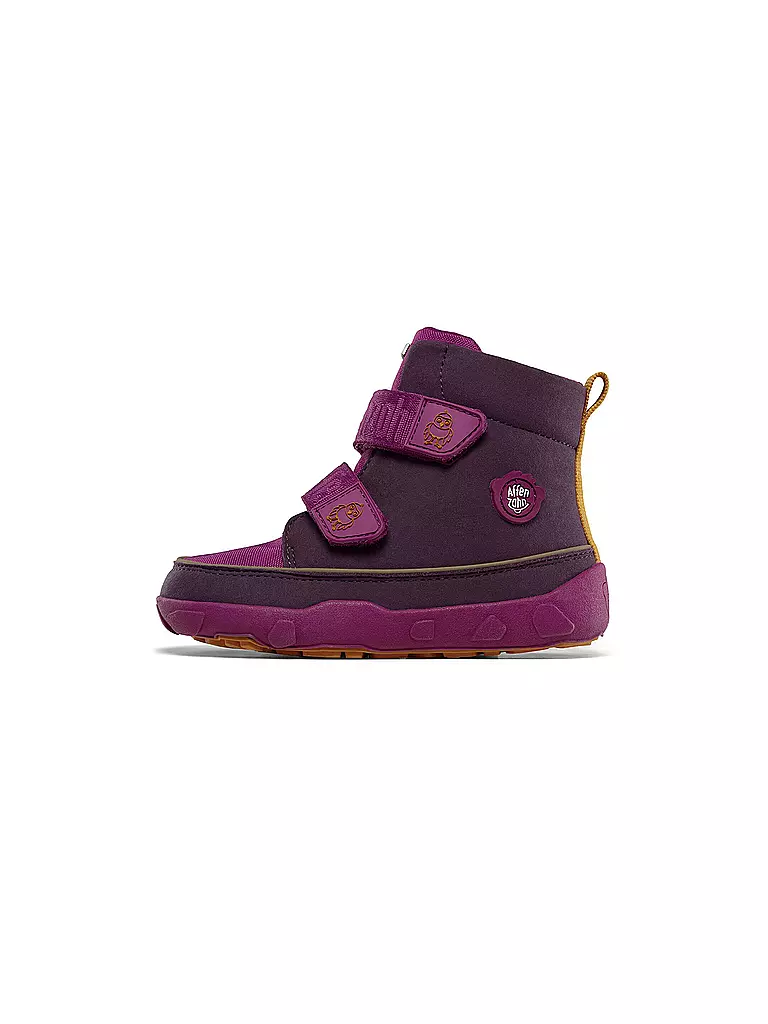 AFFENZAHN Kinder Winterstiefel VEGAN COMFY Vogel beere