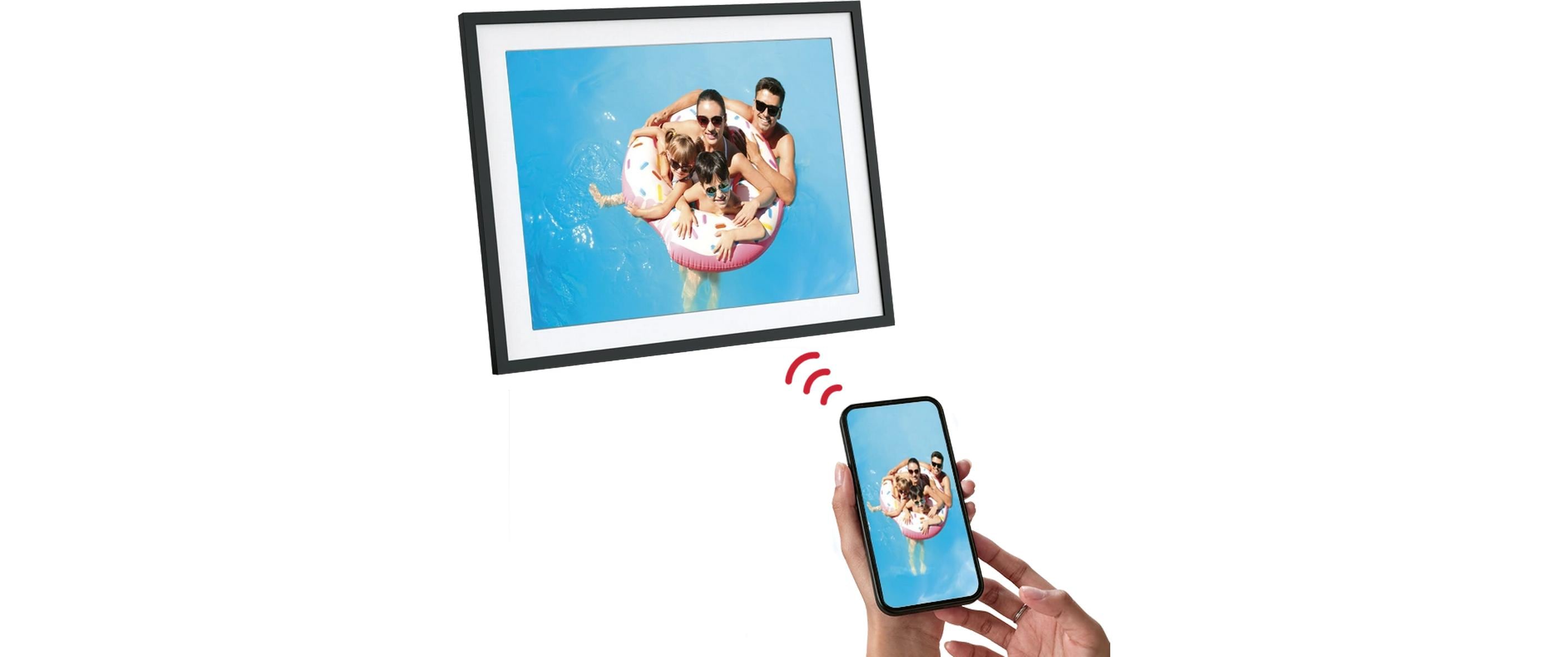 Digitaler Bilderrahmen Realiview APF1700WiFi 17 