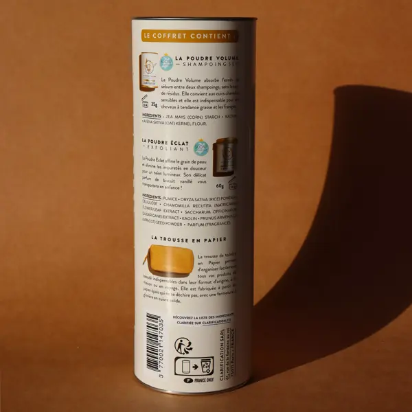 Kit de presente Clarification Natural Skincare Powder - Edição Limitada