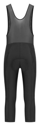 Cuissard 3/4 à Bretelles Rogelli Noir Homme