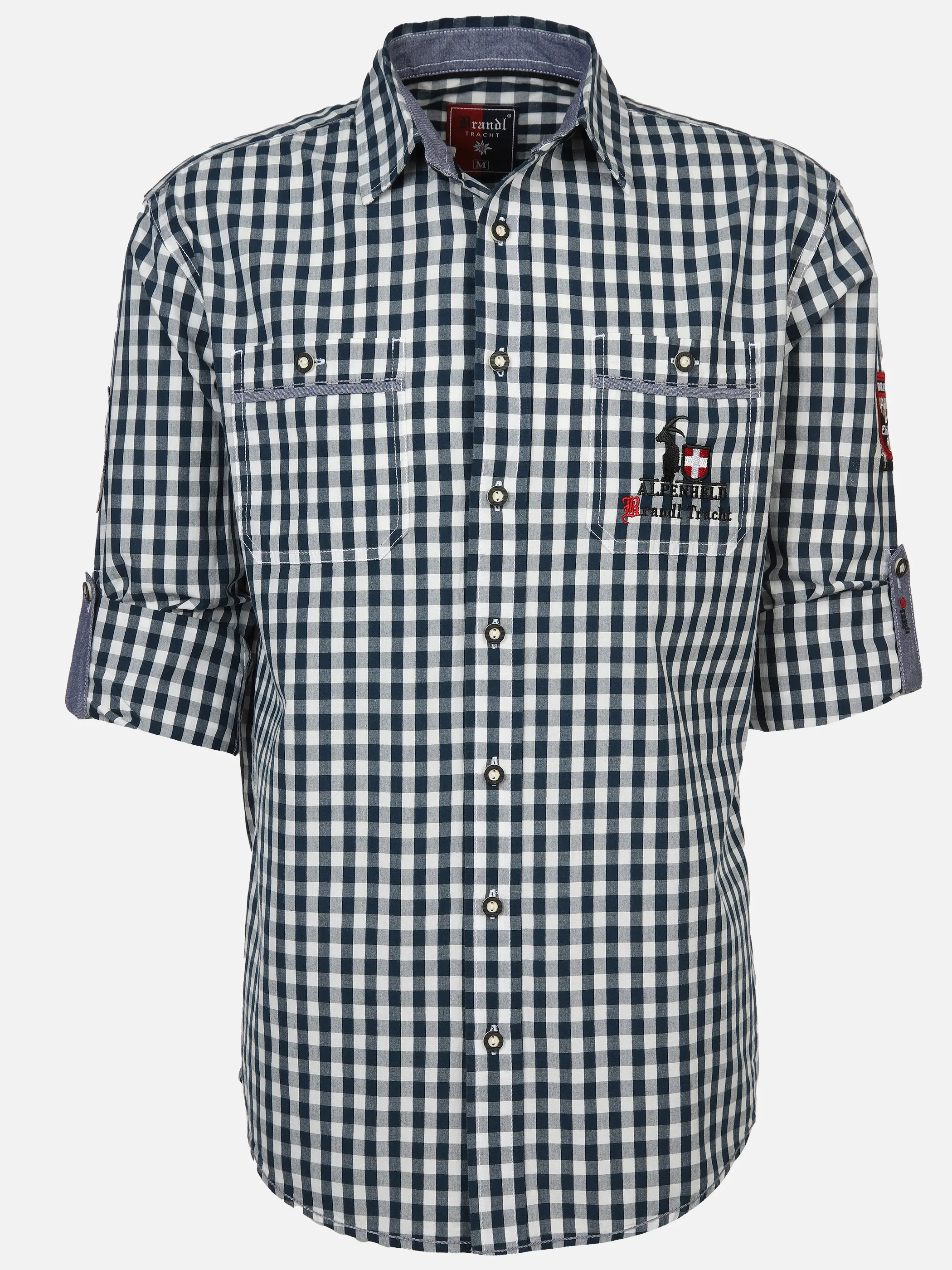Herren Trachtenhemd im Karo-Look